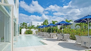 Khuôn viên nơi lưu trú