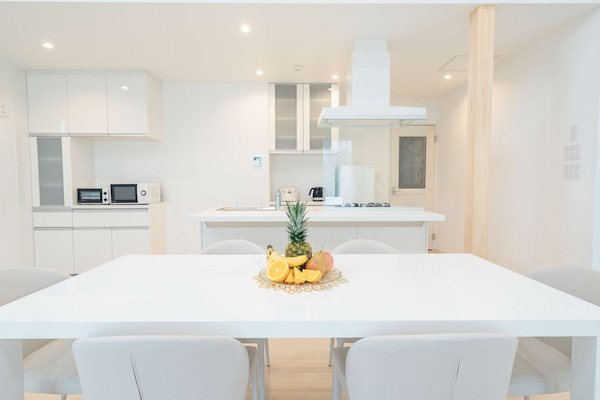 Vila, 2 quartos, para não fumantes | Cozinha privada | Geladeira, micro-ondas, cooktop, chaleira elétrica