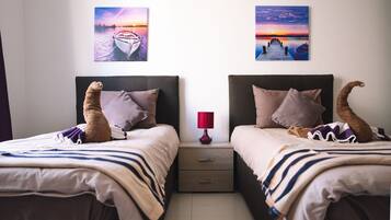 3 bedrooms, iron/ironing board, free WiFi, bed sheets