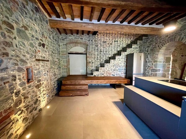 Ferienhaus, 4 Schlafzimmer, Raucher, eigener Pool | Innenbereich