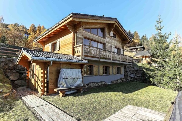 Exterior - Chalet Mon Ours - Jacuzzi - Sauna - Views - La Tzoumaz, 4 Vallees (La Tzoumaz)