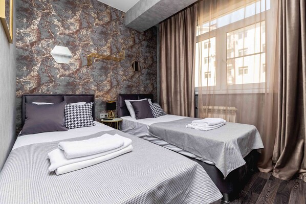 Apartment | 3 Schlafzimmer, Allergikerbettwaren, individuell dekoriert