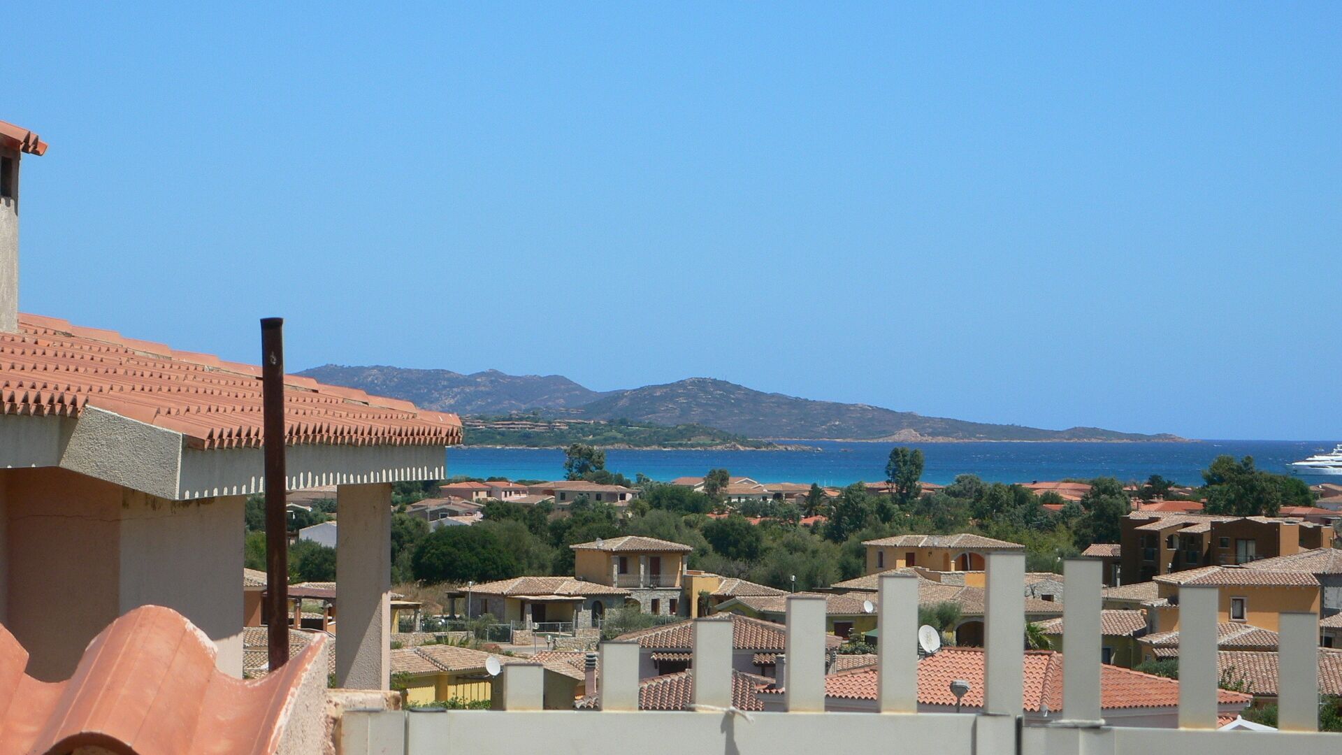 Uitzicht vanuit accommodatie