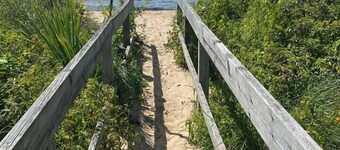 Steps away from the beach!