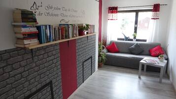 Chambre Double | Coin séjour