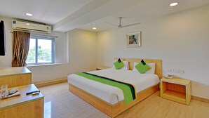 Deluxe-Doppelzimmer | Schreibtisch, Bettwäsche