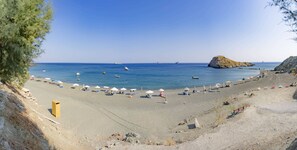 Na praia 