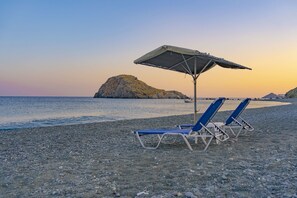 Na praia 