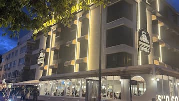 Façade de l’hébergement