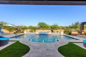 House, 6 Bedrooms | Pool | A heated pool - Casa Cielo 6 Bedroom Home by RedAwning (Scottsdale)