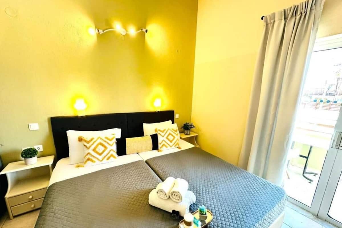 Sábanas de algodón egipcio, ropa de cama de alta calidad y wifi gratis
