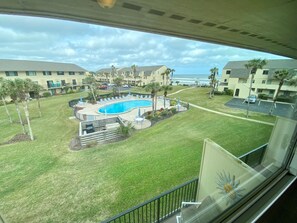 A heated pool - Ocean view 2 bedroom, 2.5 bath townhouse. Summerhouse Unit 344 (St. Augustine)