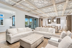 TV, fireplace, stereo