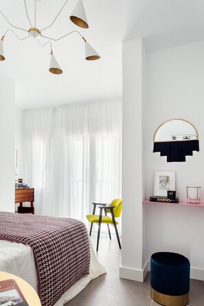 1 chambre, fer et planche Ă repasser, Wi-Fi gratuit, draps fournis