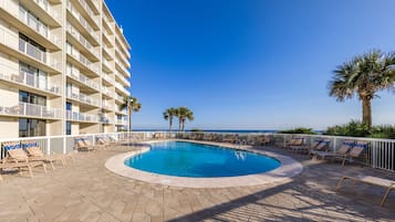 Indoor pool, seasonal outdoor pool