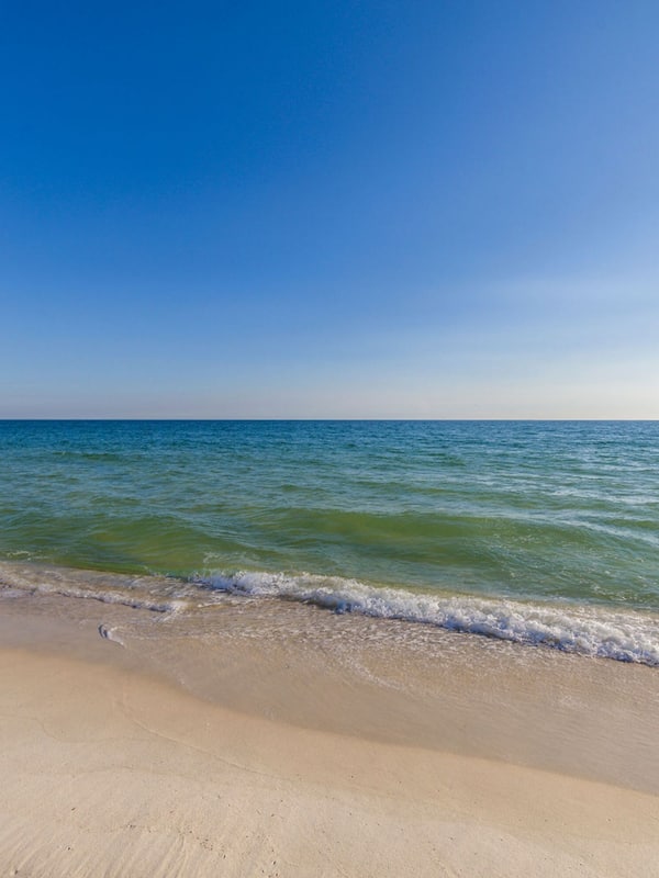 On the beach