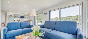 Les Bambous - Vue sur le lac avec jacuzzi