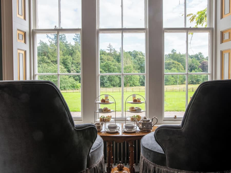 Uitzicht vanuit accommodatie