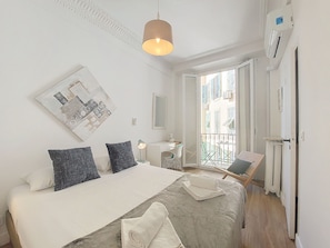 1 bedroom, iron/ironing board