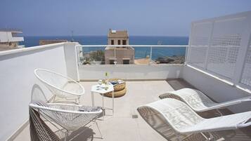 Superior-Studio, Meerblick | Terrasse/Patio