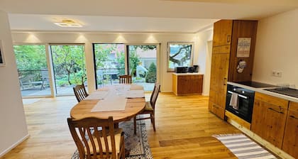 Wonderful, light-flooded vacation apartment in the Spessart Nature Park w. Terrace