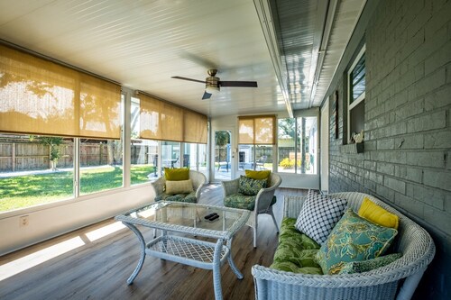 Sweet Home Ponte Verdra: TPC Golf+Park+Outdoor Fireplace+ Nearby Beach Access！