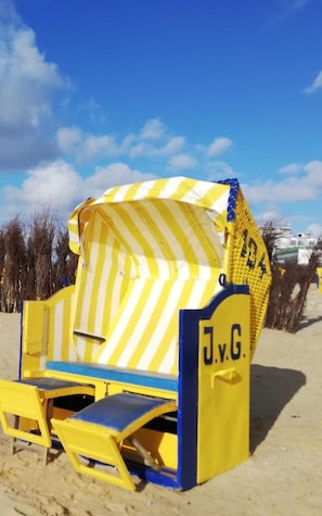 Tæt på stranden