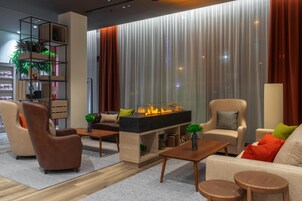 Zona de estar del vestíbulo