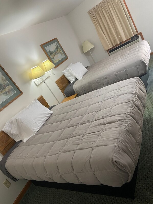Economy Double Room, 2 Double Beds, Non Smoking | Minibar, laptop workspace, iron/ironing board, free WiFi - Pine Valley Motel (Spruce Pine)