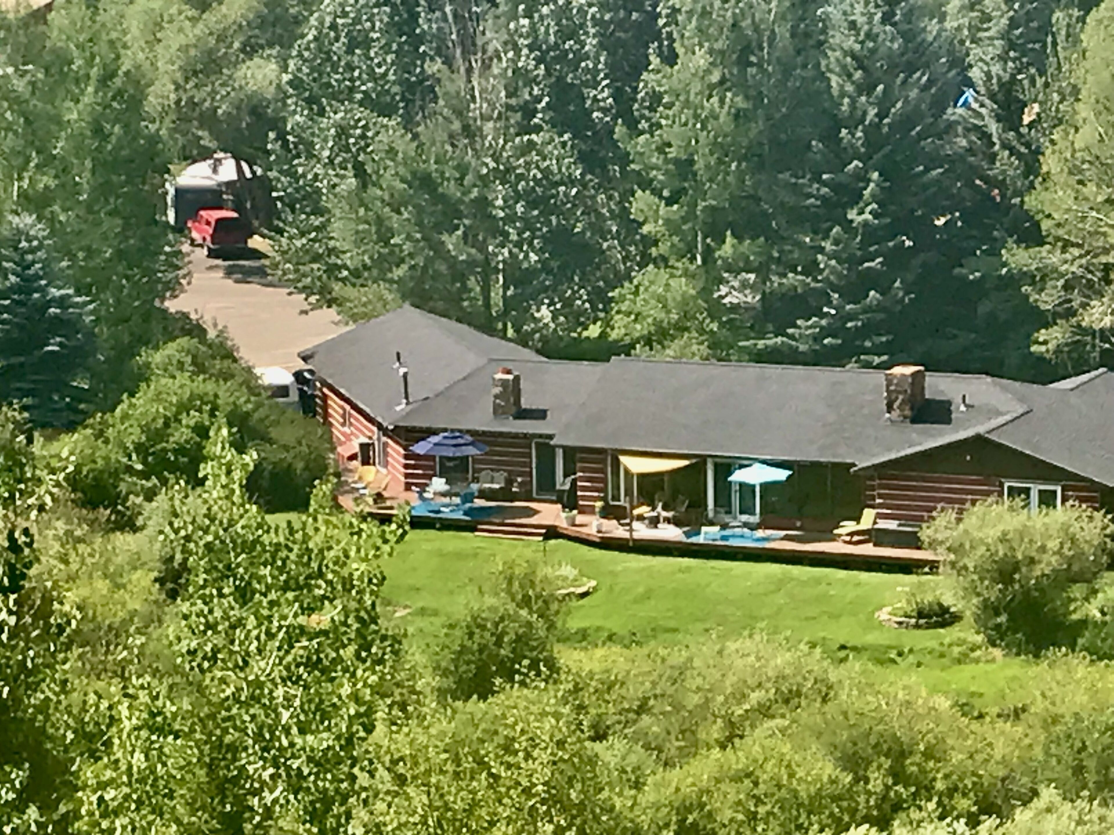 Private Creekside Oasis Mere Steps From Town