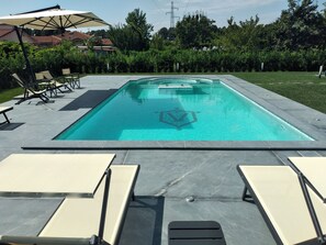 Beheizter Pool