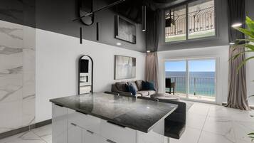 Leilighet, 1 kingsize-seng med sovesofa (The Summit 1208 ) | Eget kjøkken | Ovn