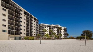 Condo, Multiple Beds, Private Pool, Ocean View | Exterior - Carlos Pointe 124, 2 Bedrooms, Gulf Front, Heated Pool, Sleeps 6 (Fort Myers Beach)