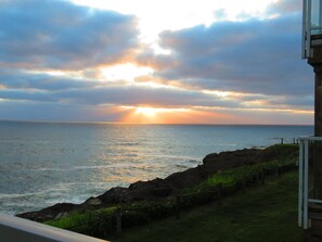 Blick von der Unterkunft