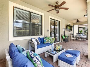 Outdoor dining - FUN - 2 Theaters - 2 Game Rooms - Themed Bedrooms (Davenport)