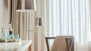 Frette Italian sheets, premium bedding, down comforters