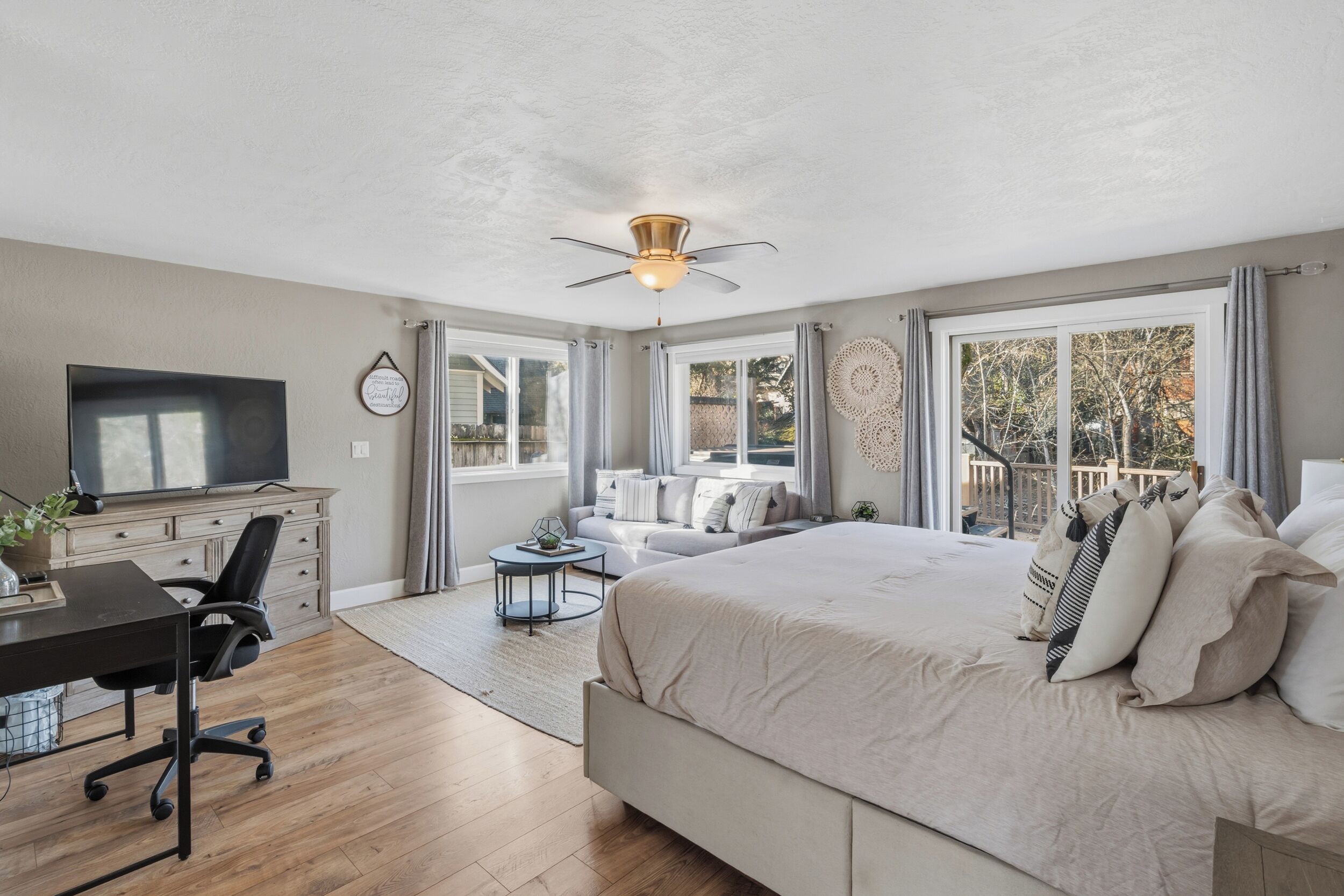 2 間睡房、熨斗/熨衫板、免費 Wi-Fi、床單