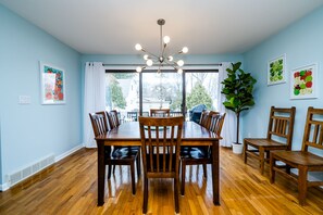 Dining - Waterfront 4BR/2.5BA W/2 Large Decks | Haven K (Coloma)