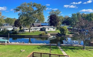 Guests can enjoy serene lakeside views from their homes.