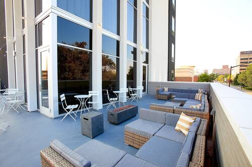 Terraza en la azotea