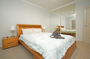 3 makuuhuonetta, vuodevaatteet