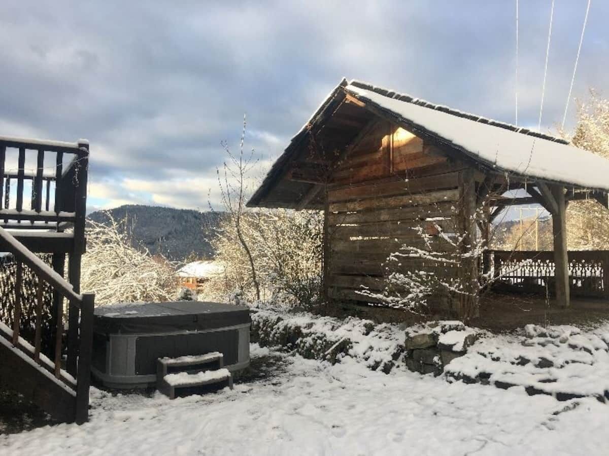 Bain à remous extérieur
