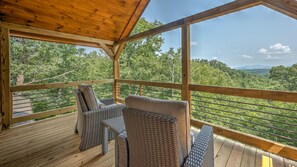 Balcony - Sasquatch Chalet by Escape to Blue Ridge (Blue Ridge)