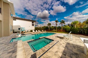 Pool - Bright Oasis with Home Theater at Reunion (Kissimmee)