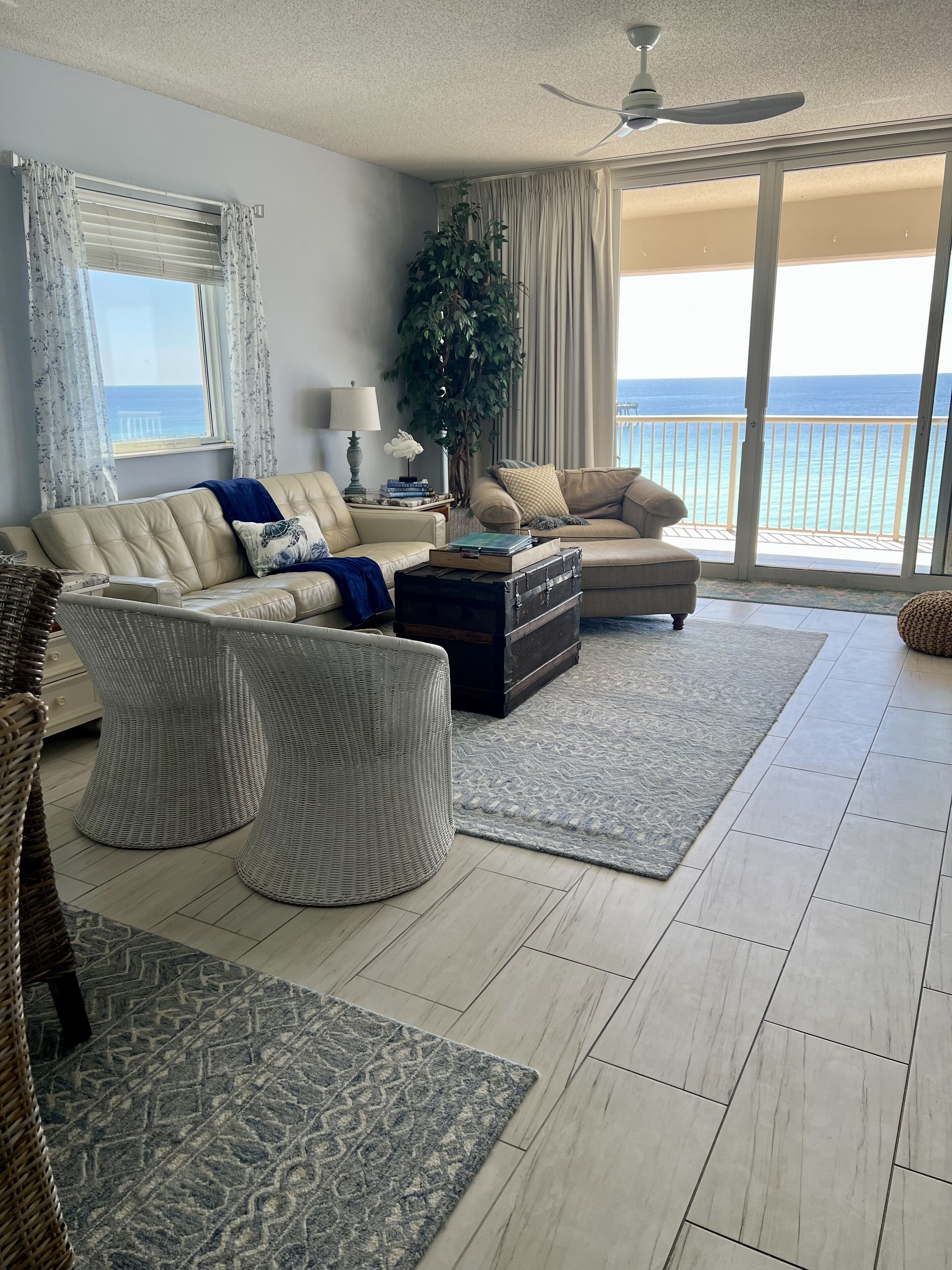 Smart TV, DVD player, ping pong, books