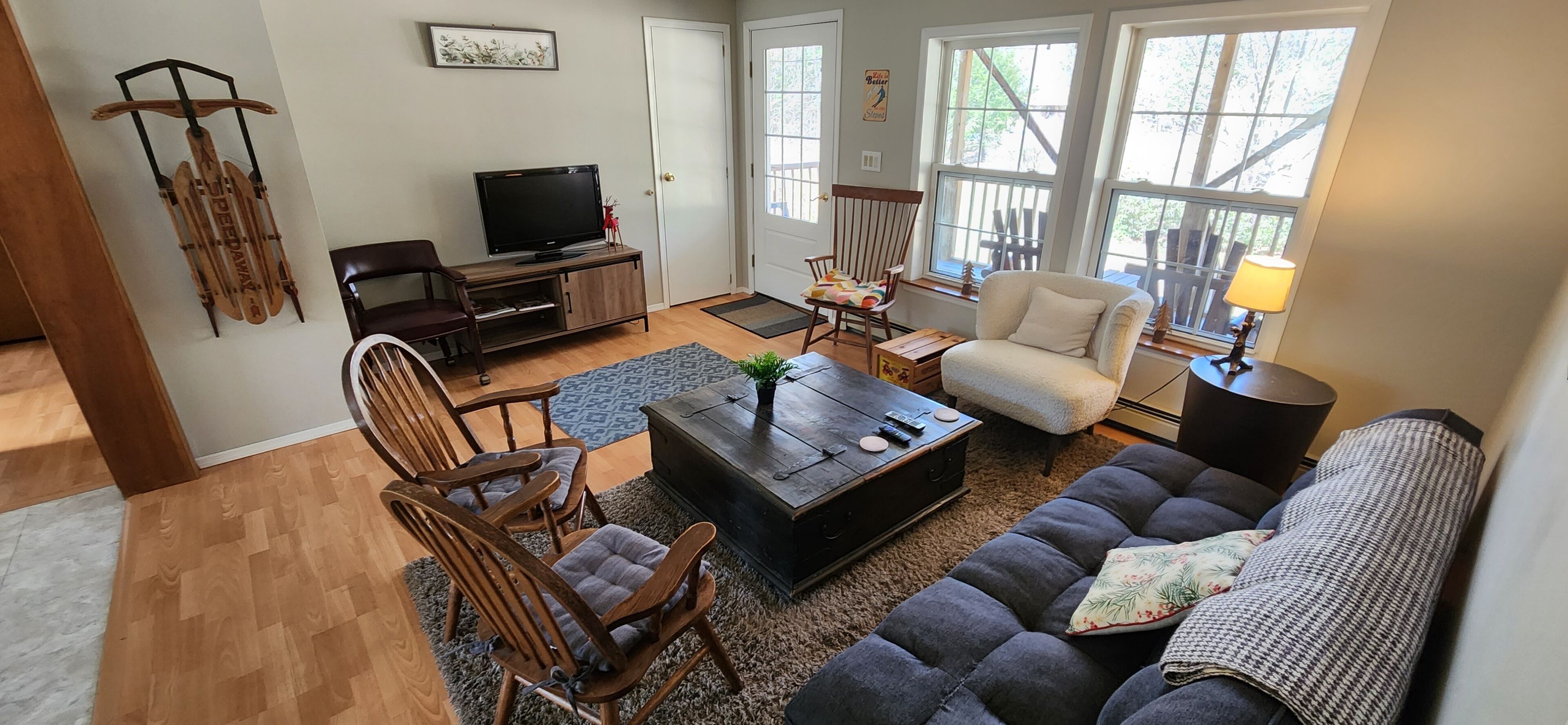 Maison, 4 chambres | Coin séjour