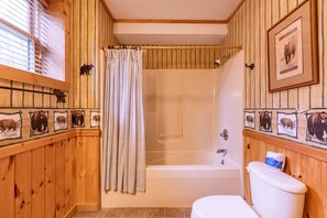 Shower, towels