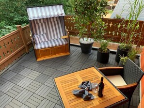 Outdoor dining - Vacation home Nicole in Quedlinburg (Quedlinburg)