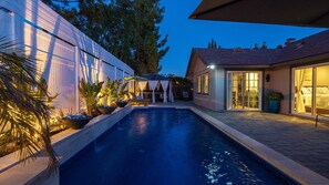 Alberca al aire libre 