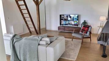 Smart TV, video game console, DVD player, video library